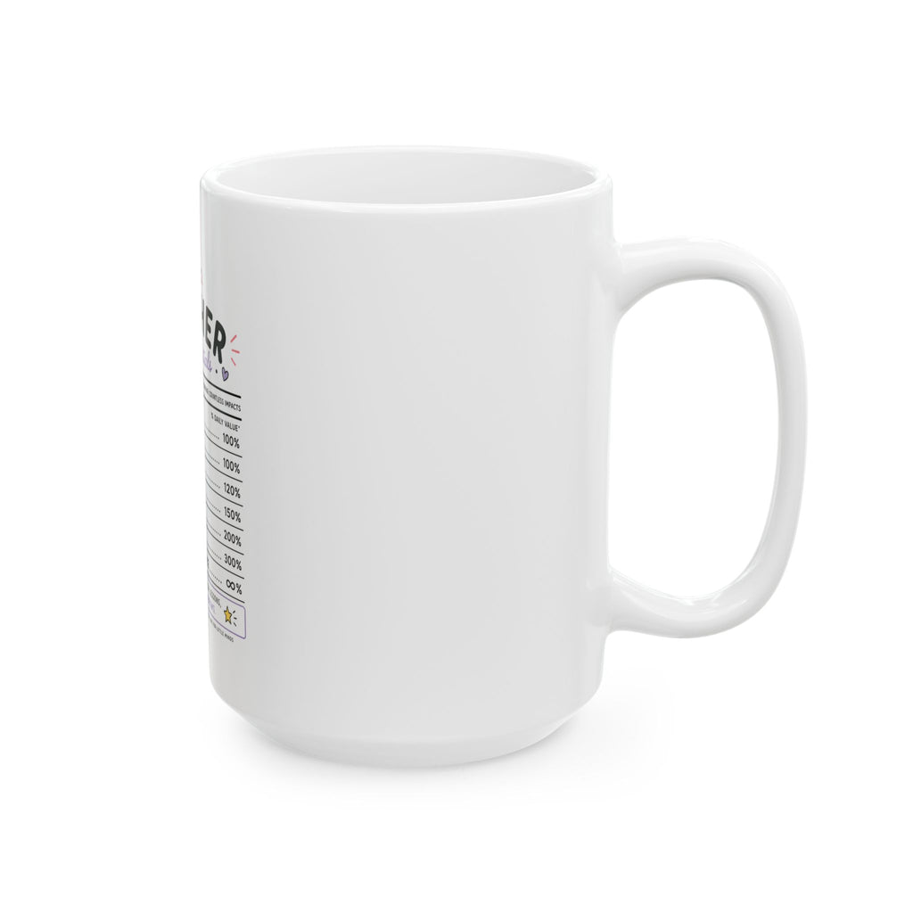 Teacher Daily Essentials Coffee Mug