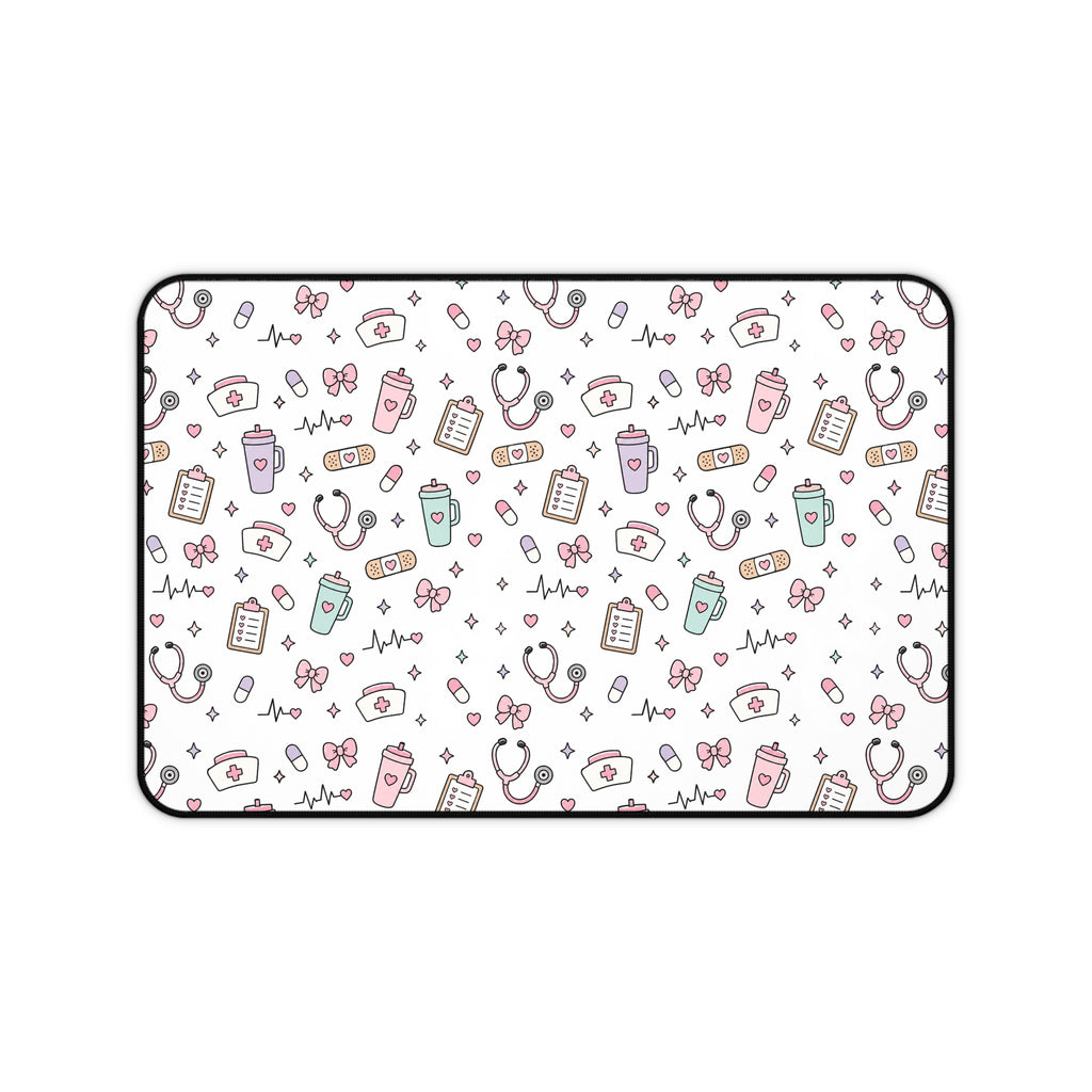 Cute Nurse Desk Mat