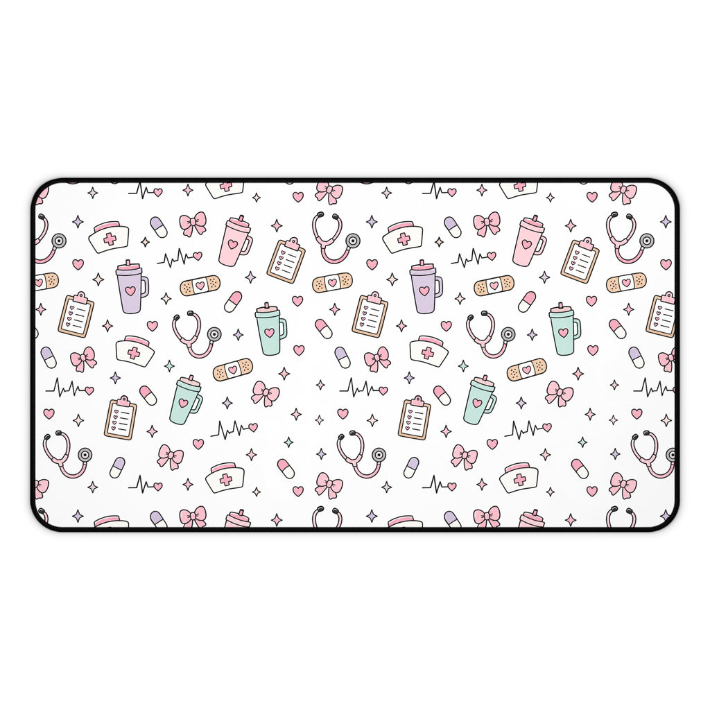 Cute Nurse Desk Mat