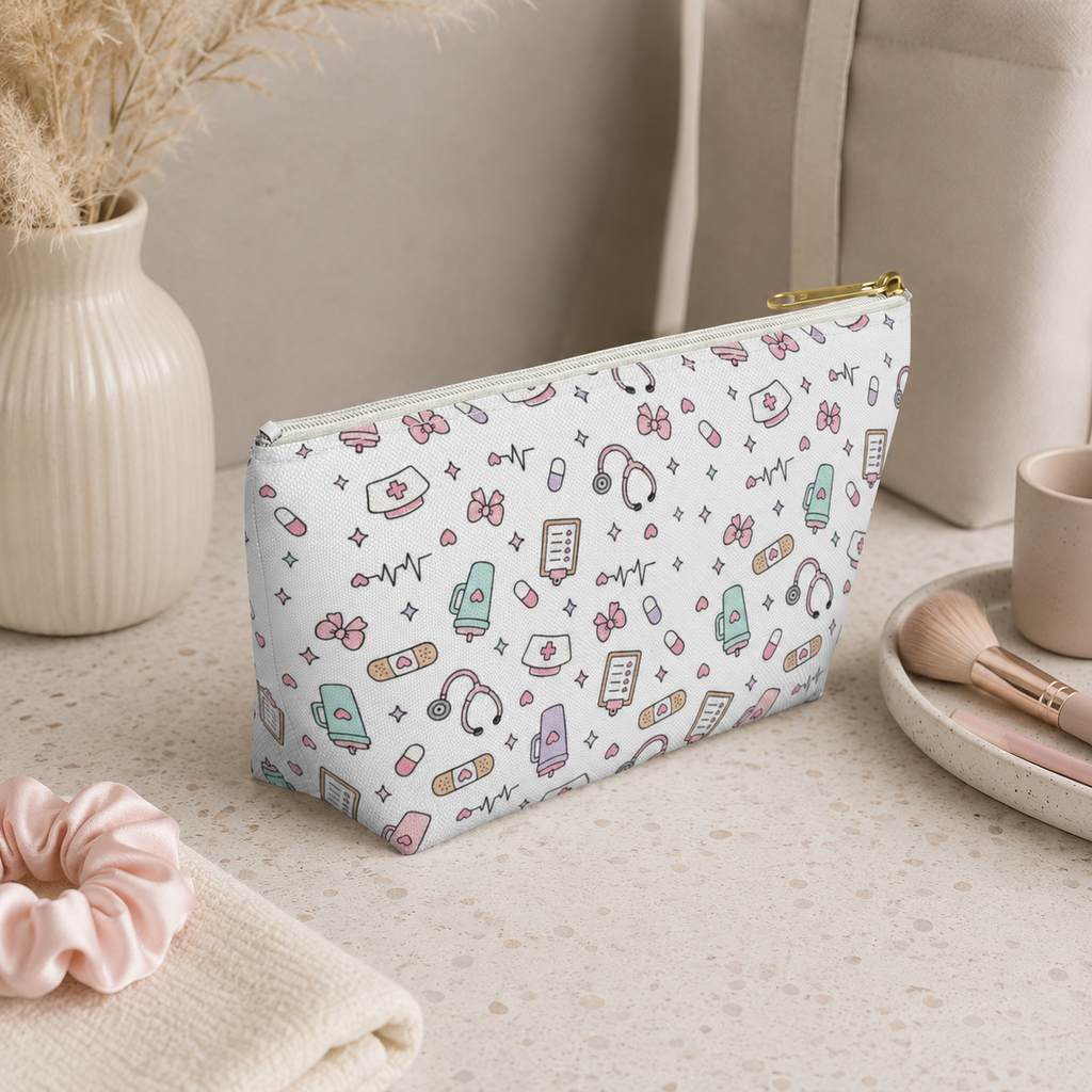 Cute Nurse Cosmetic Bag