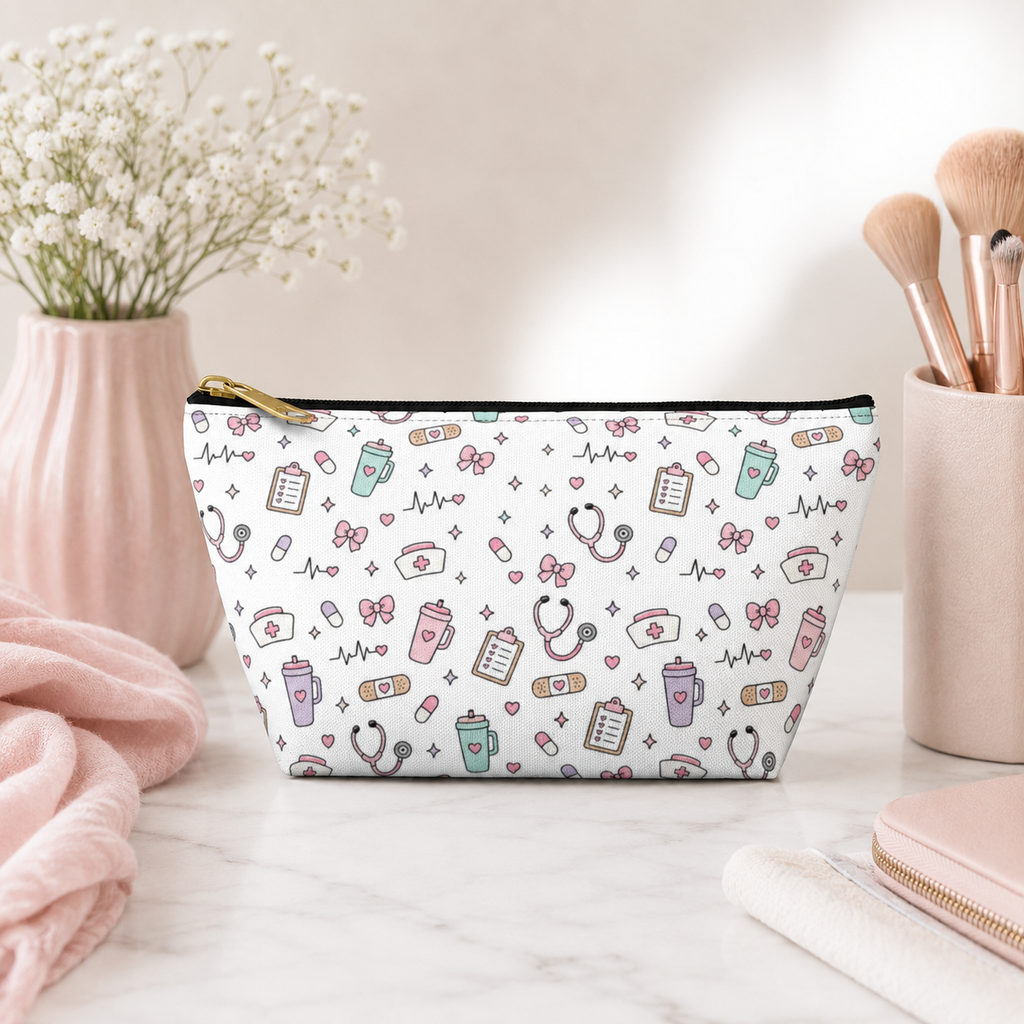 Cute Nurse Cosmetic Bag