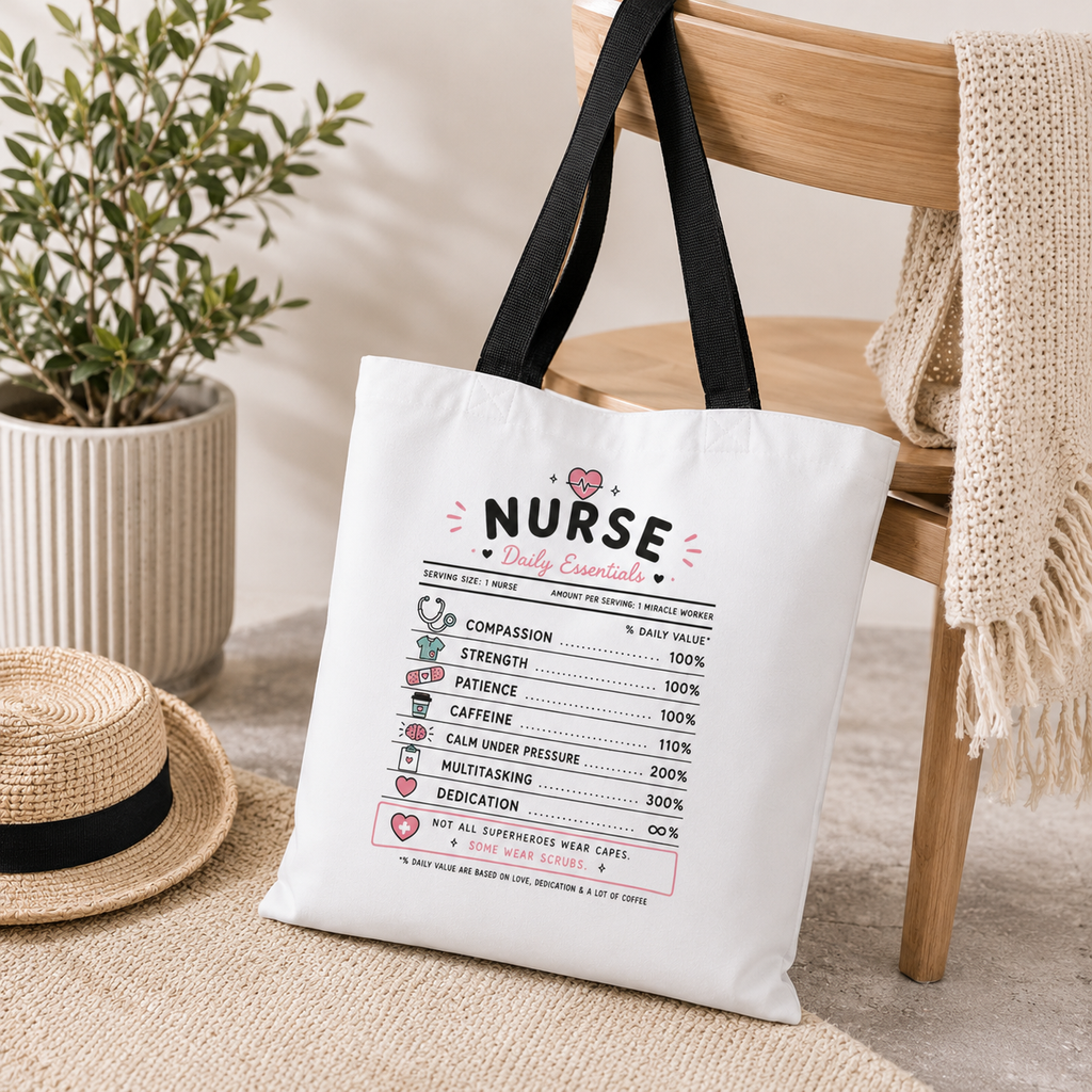 Nurse Daily Essentials Tote Bag
