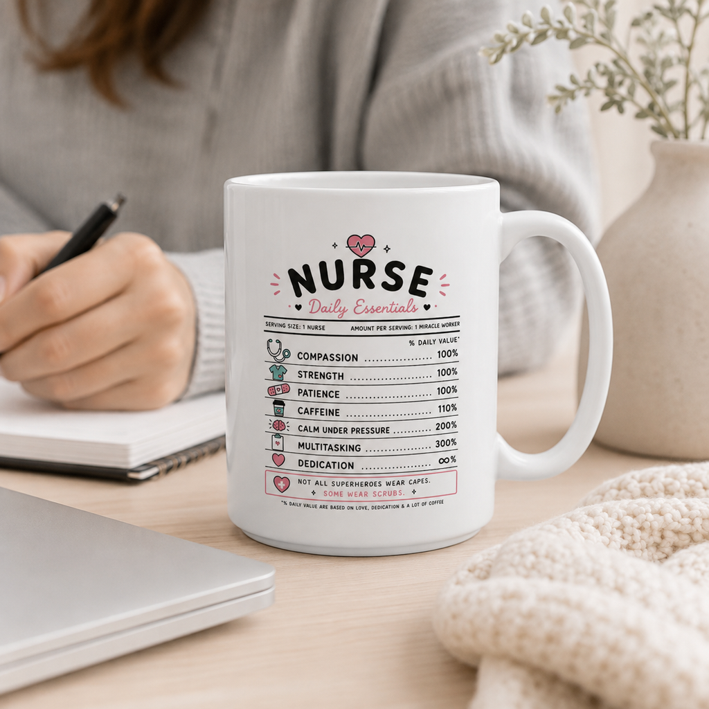 Nurse Daily Essentials Coffee Mug