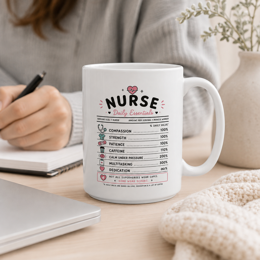 Nurse Daily Essentials Coffee Mug
