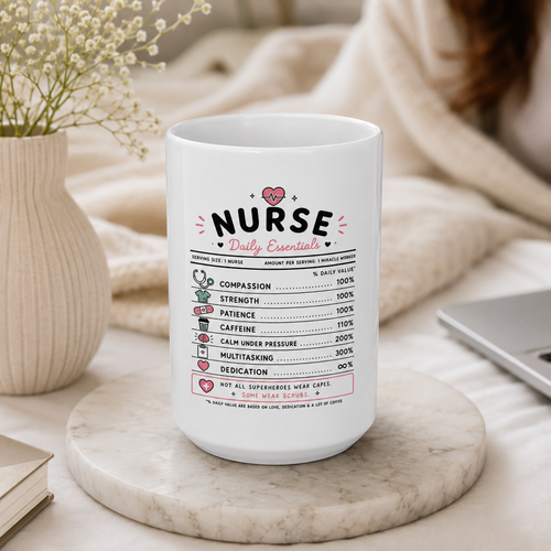 Nurse Daily Essentials Coffee Mug