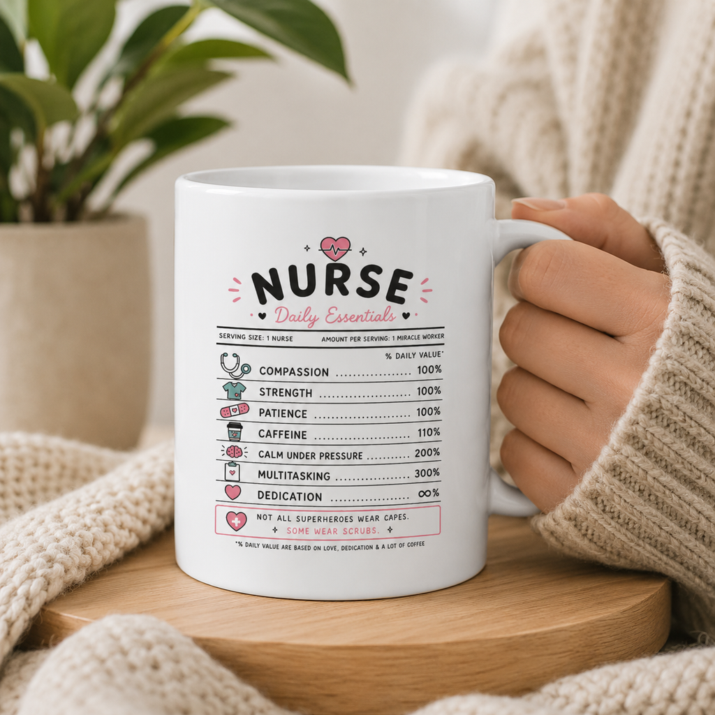 Nurse Daily Essentials Coffee Mug