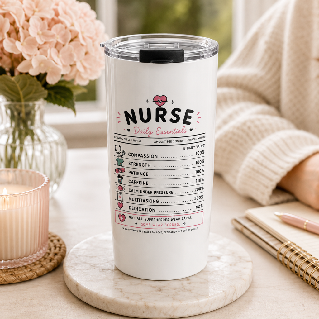 Nurse Daily Essentials Tumbler
