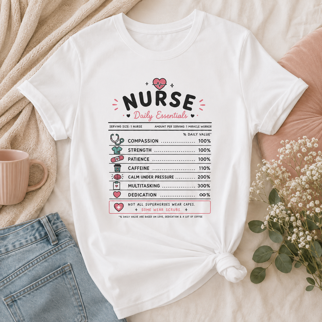 Nurse Daily Essentials T-Shirt