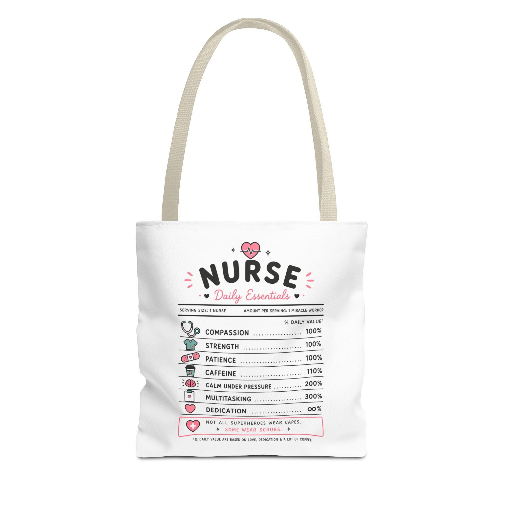 Nurse Daily Essentials Tote Bag