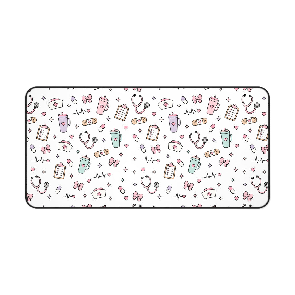 Cute Nurse Desk Mat